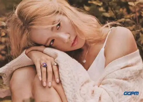 考古金发林允儿清纯蛊系易碎感