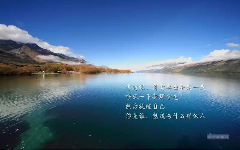 上传几张励志桌面壁纸挺好的