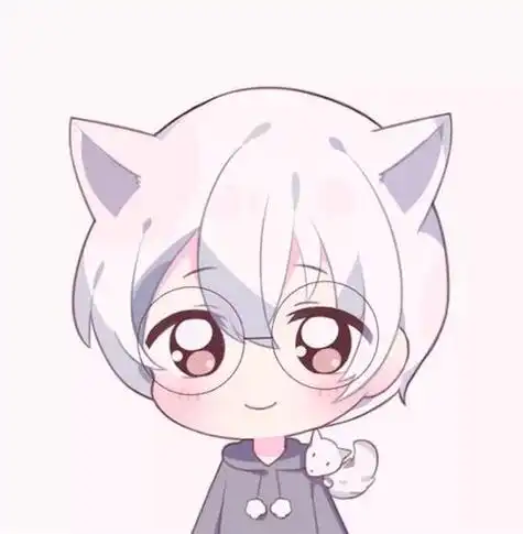 快看动漫情侣男生头像描述:我是小小可爱高清原图转发