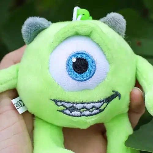 怪兽大学毛怪大眼仔毛绒挂件女包包挂饰可爱小公仔卡通玩偶钥匙扣毛怪