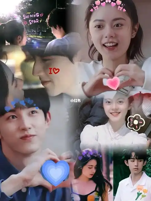 赵今麦和郭俊辰的合照壁纸太嗑了