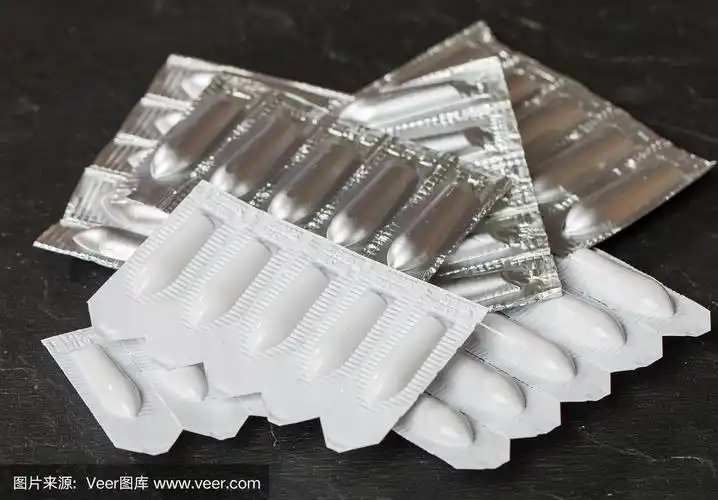 不同包装的栓剂