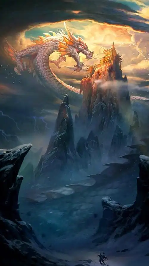 中国龙和西方龙精美插画大pk:在龙这一块,我大中华还没有怕过谁