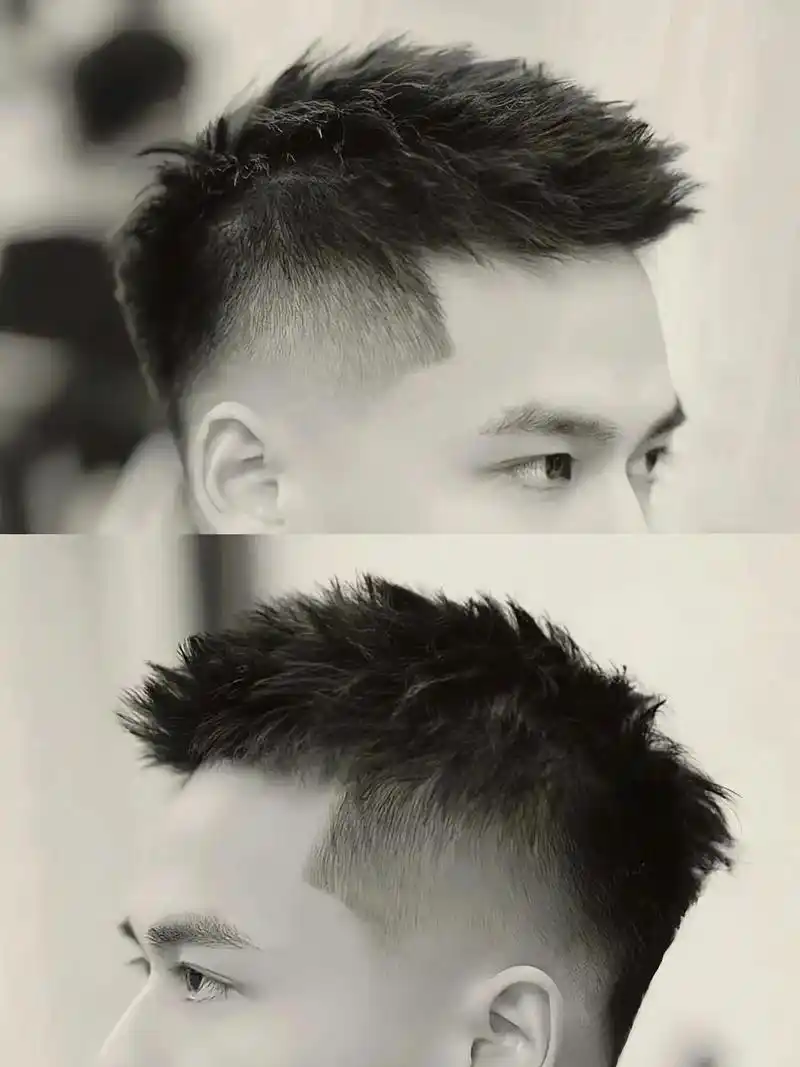 男士发型设计.男生短发也很有魅力,有点大方,霸气有种是大哥的 - 抖音