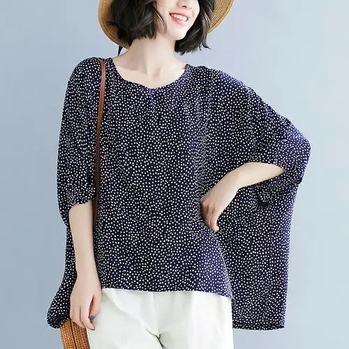 200斤胖mm大码女装夏季棉麻宽松遮肉显瘦蝙蝠衫t恤上衣