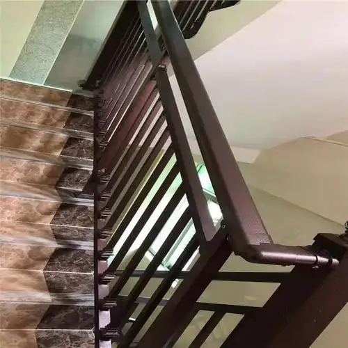 铝合金楼梯扶手家用楼梯护栏铝合金楼梯扶手可定别墅楼梯扶手