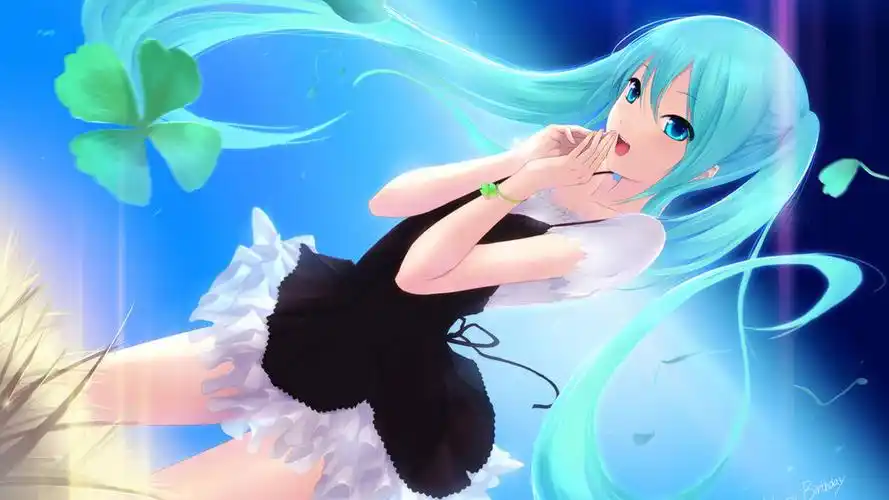 清新可爱的动漫女生桌面图片_动漫壁纸_墨鱼部落格