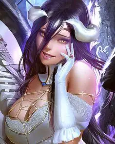 com albedo, zumi draws : overlord fanart  patreon. artstation.