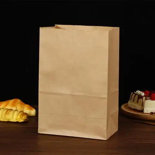 外卖快餐棕色牛皮纸夹心面包包装袋 - buy 卡夫食品 (kraft面包纸袋