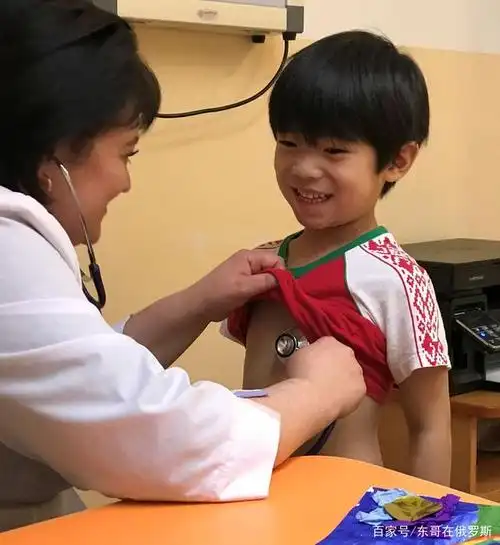 小儿子入幼儿园的检查