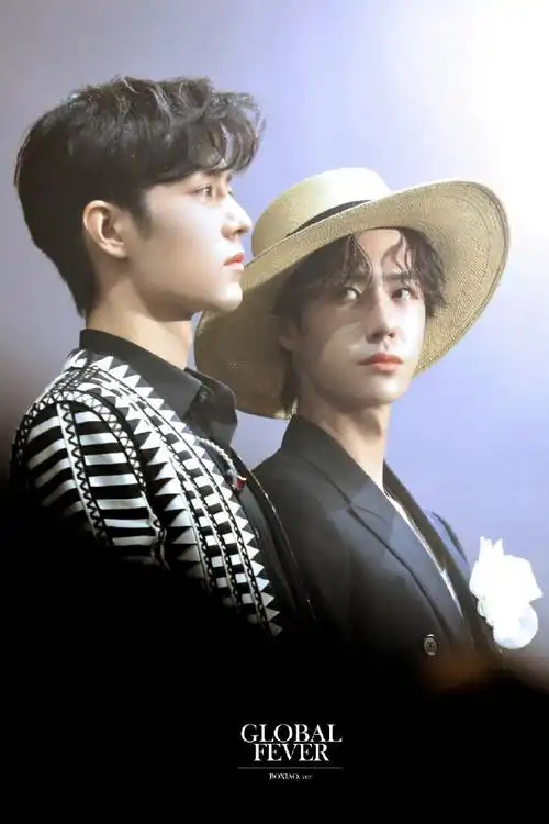 新华社发的肖战王一博##未来可期