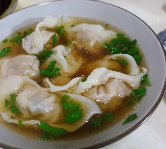 宁ning7做的鲜虾馄饨汤&红油抄手&生煎金鱼馄饨
