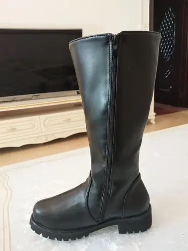 高筒靴 军阀大帅靴 军官靴骑马靴 佛爷军靴仪仗队皮靴长筒靴