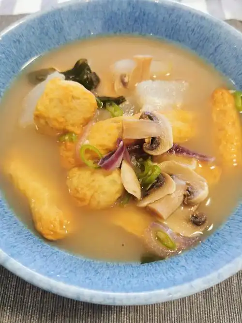 减脂期也可以喝的汤冬瓜版韩式鱼饼汤