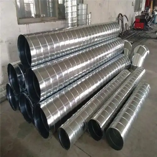 通风管道镀锌螺旋风管厂家定制晟蓝环境