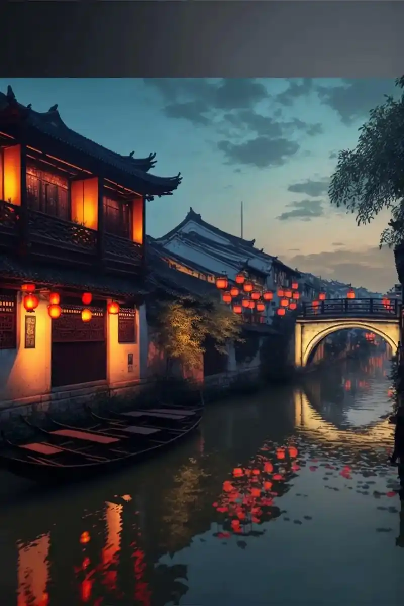 还是很喜欢江南.#壁纸 #美图 # 江南 # 艺术在抖音 - 抖音