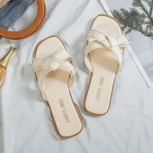 希伯名女士居家鞋/室内拖鞋a998 拖鞋女平底2020夏季新品韩版潮流百搭