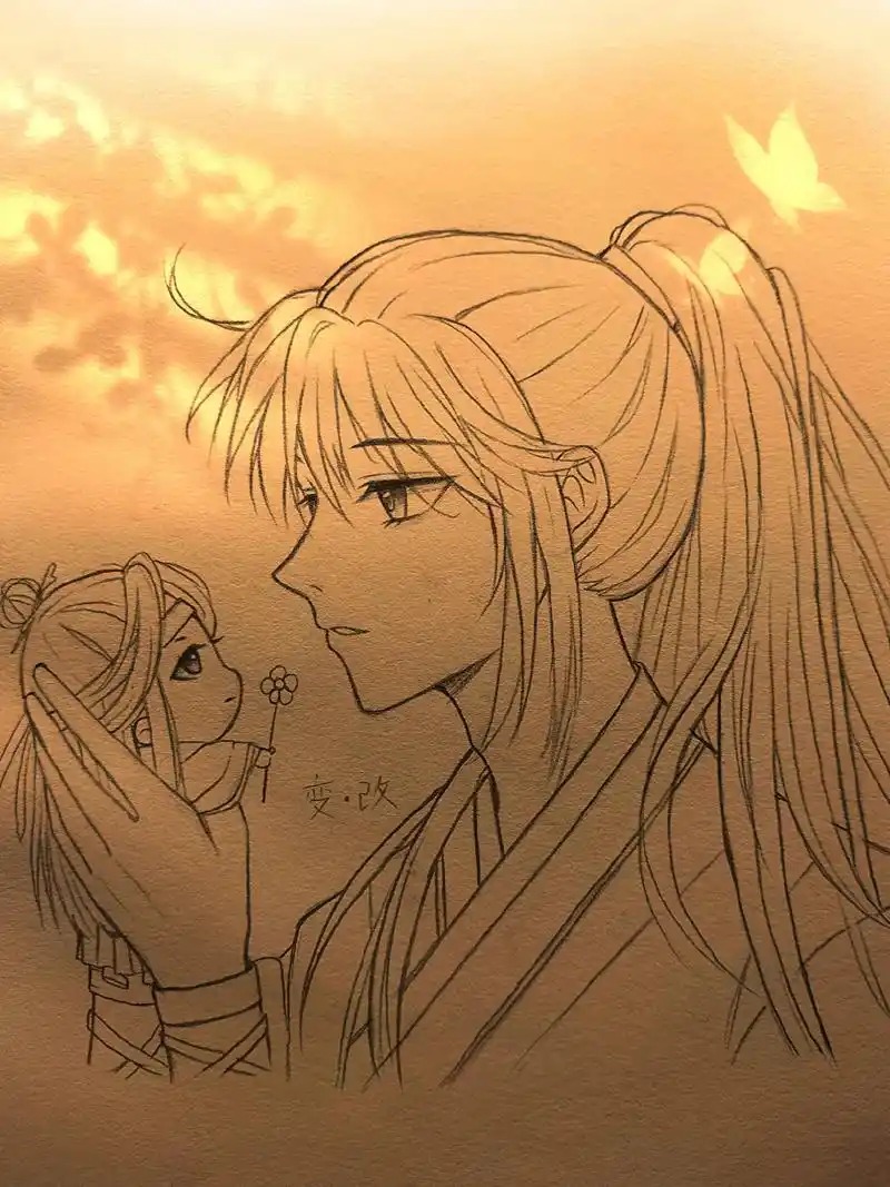 这蓝忘机好可爱#临摹 #手绘 #魔道祖师忘羡 - 抖音