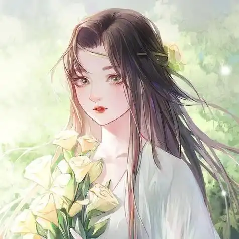 二次元古风女头像霸气