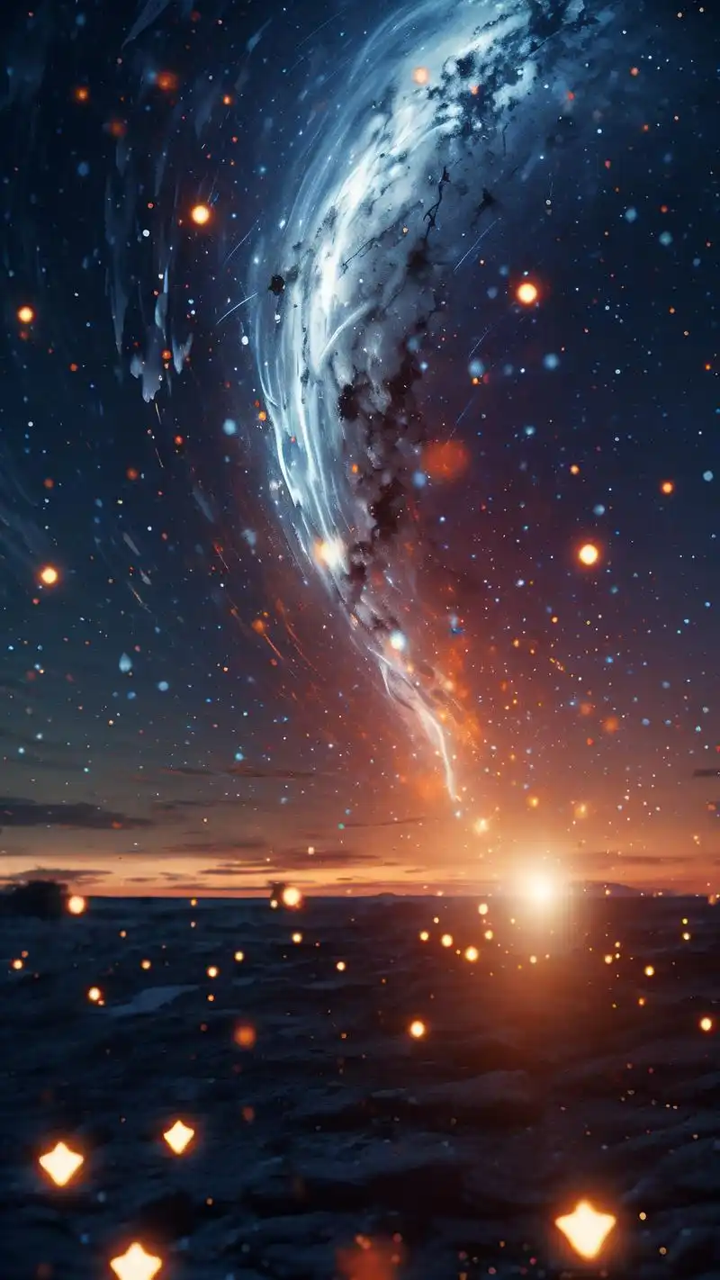 超高清8k手机星空壁纸图片9078