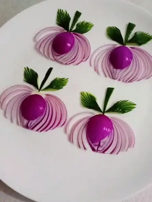 洋葱这样摆盘,你学会了吗