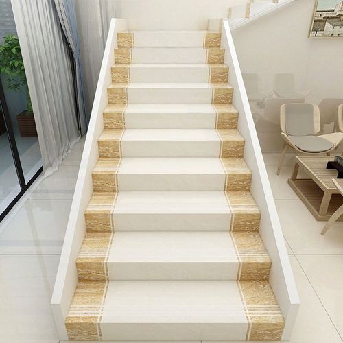 楼梯踏步砖台阶一体式梯级地板砖防滑耐磨连体仿大理石楼梯1200长