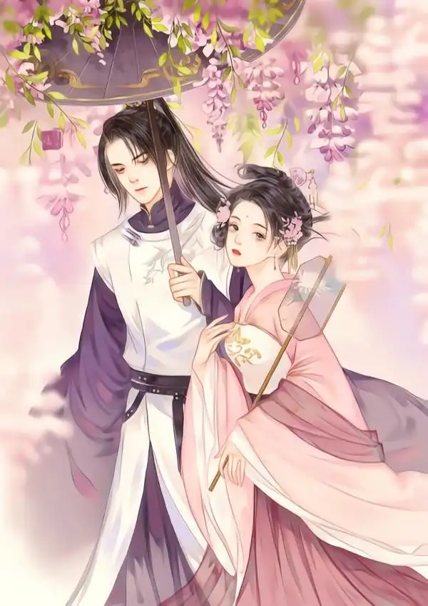 古风手机情侣壁纸山水风月皆下等唯有眼前心上人绘师槿木