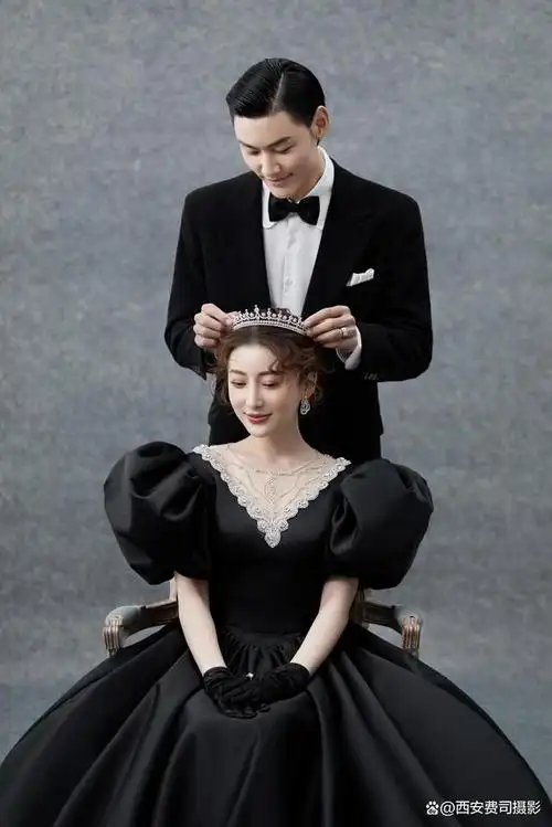 在西安拍婚纱照,戴上皇冠做最尊贵的新娘!