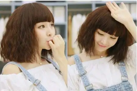 女生锡纸烫适合什么脸型,潮流短发发型图片大全