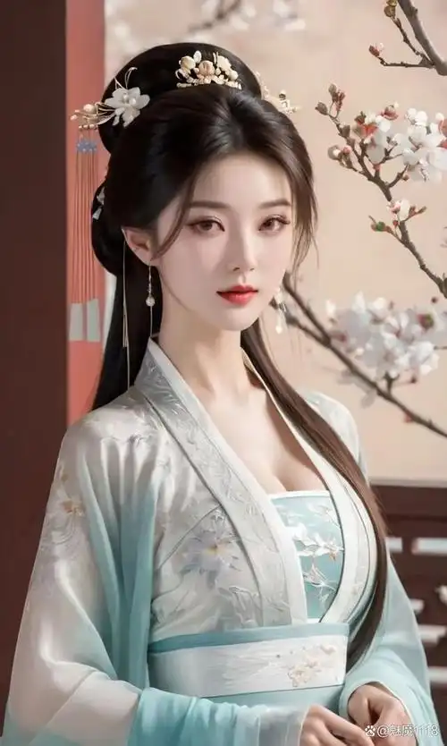 古风汉服美女倾国倾城:纵观人间美好无数,唯有善意和爱不可辜负