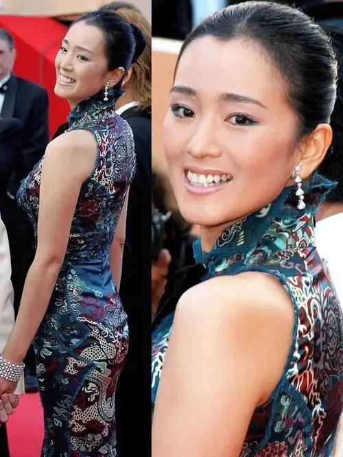 圆脸,微胖,前凸后翘,我看100遍都不厌|旗袍|巩俐|穿搭_新浪新闻