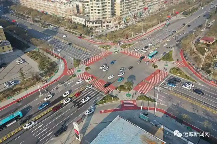 运城这些十字路口大变直逼一线大城市