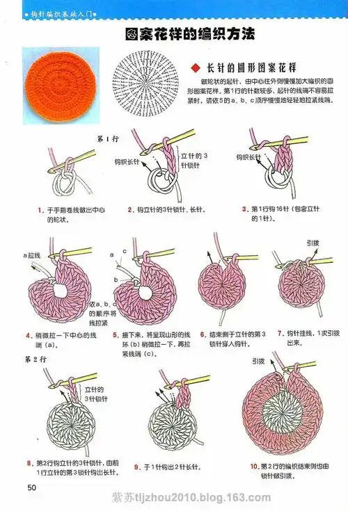 【转载】手工坊---钩针编织基础入门