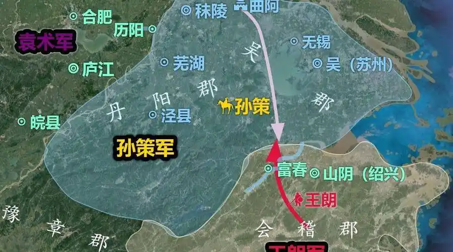 一文说清楚,三国时期的江东六郡是现在的哪里?为何叫江东?