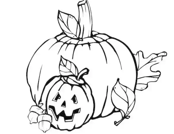万圣节南瓜简笔画67