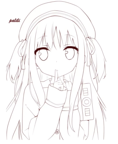 有哪些适合临摹的动漫线稿?初学者临摹线稿素材整理.