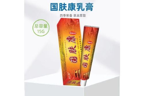 国夫康 国肤康抑菌乳膏 15克/支x2202皮炎湿疹手足藓股藓体藓牛皮藓癣