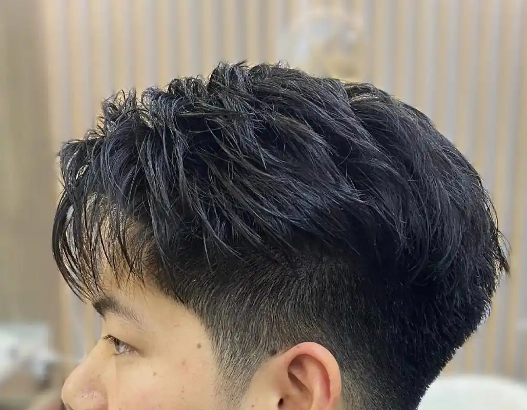 男士发型推荐纹理烫三七分979797 不可否认 发型对人的影响真的