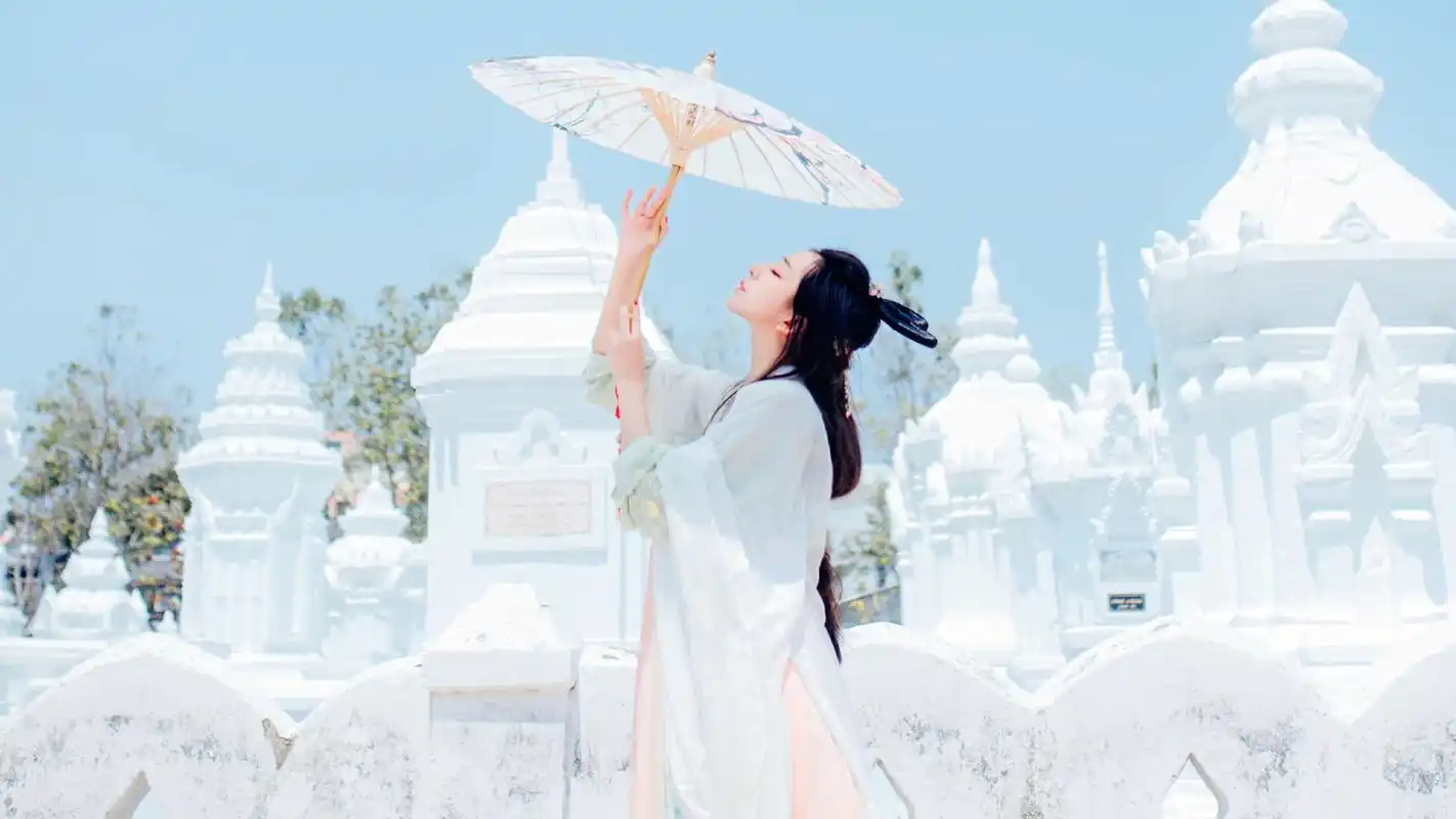 古风美女唯美写真桌面壁纸下载高清大图预览1920x1080_美女壁纸下载