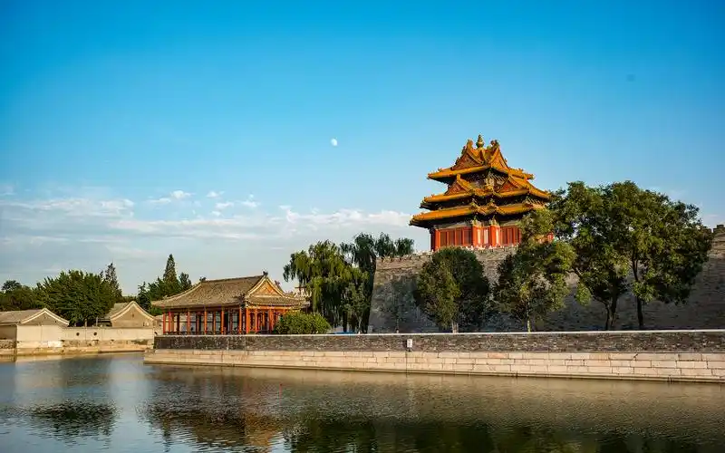 故宫角楼风景高清图片桌面壁纸