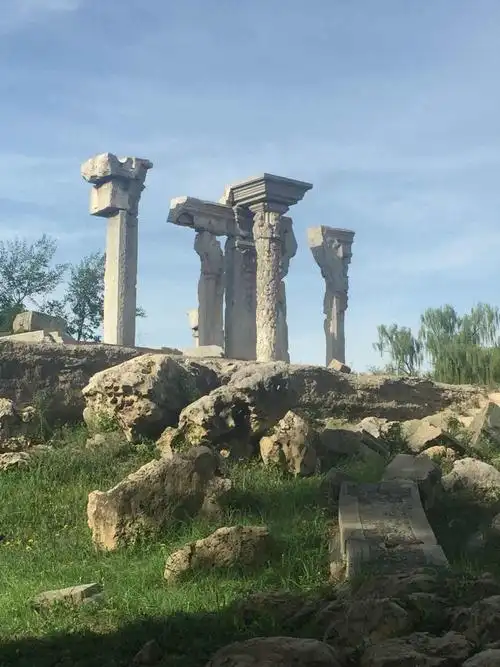 圆明园 再现圆明园导览器圆明园遗址公园满意极了.