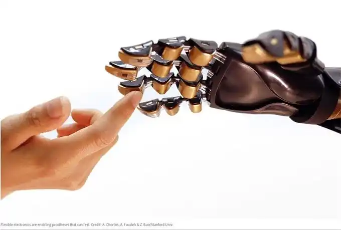 电子皮肤让假肢也有真实触觉 未来还能长期监测生命体征和慢性疾病