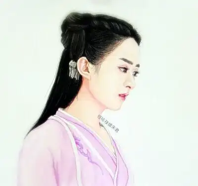 水彩##花千骨##赵丽颖