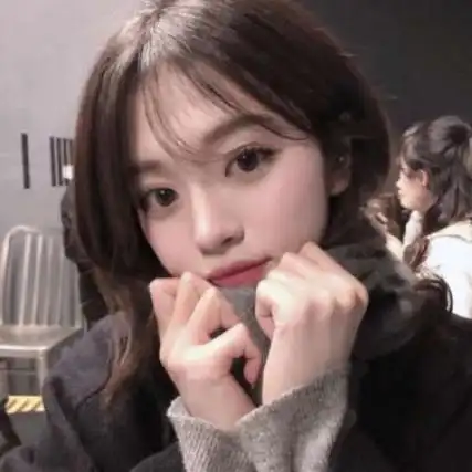 女生清新唯美旳头像温柔长发的美女