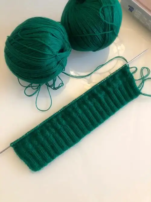 双螺纹织边好看呢附织法