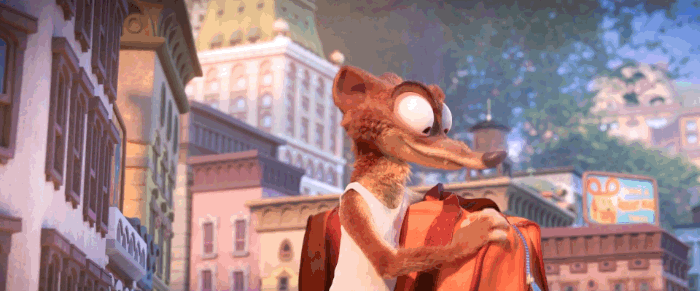 疯狂动物城gif兔朱迪gif甜甜圈gif杜克威斯顿gif迪士尼gifzootopiagif