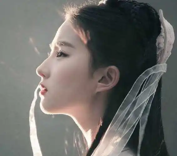 刘亦菲小龙女古装发型