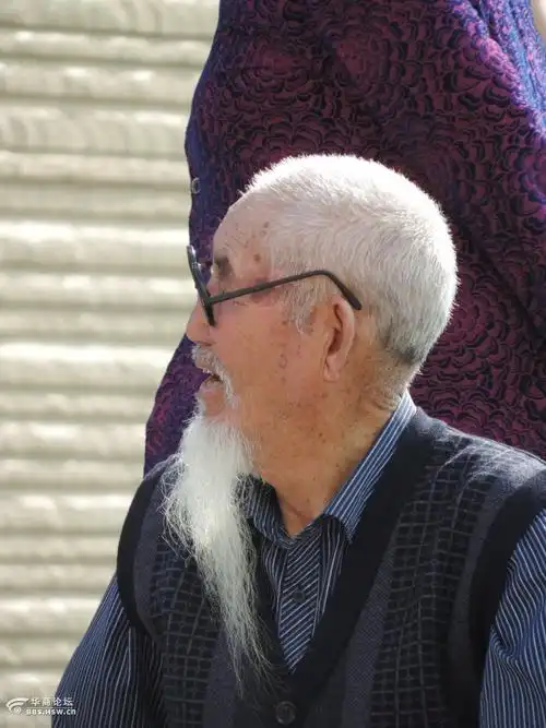 胡须飘逸的老人(无后期)