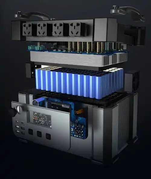 allpowers大容量储能电源房车户外储能电源2000w单向储能逆变电源