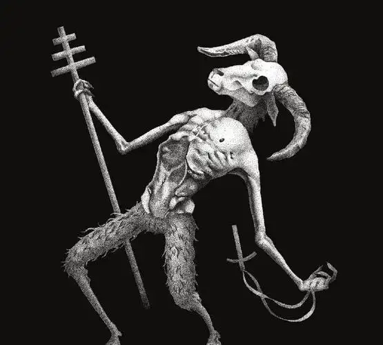 ▼西方自古就流传山羊与恶魔密不可分的关系仔细看看,这只小山羊天生